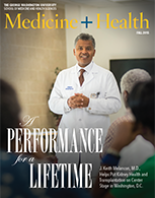 Medicine + Health Fall 2015 Magazine Cover