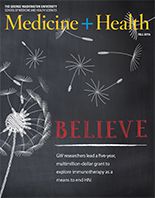 Medicine + Health Fall 2016 Magazine Cover