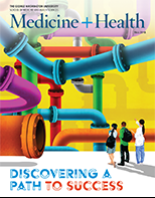 Medicine + Health Fall 2018 Magazine Cover