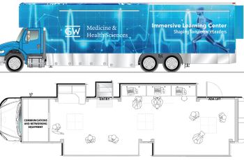 Graphic of Mobile Immersive Learning Center